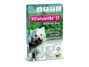 K9 Advantix II Dogs 11 20 lb 6 Pack 6 Month Supply