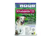 K9 Advantix II Dogs Over 55 lb 6 Pack 6 Month Supply