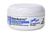 Dentacetic Dental Wipes 25ct by Dechra