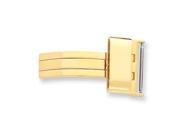 22mm Gold tone Butterfly Style Deployment Buckle
