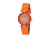 Ladies Jacques du Manoir Orange Strap Watch