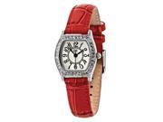 Kennedy 25mm Adjustable 8in Red Strap Watch