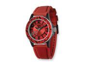 Moog Fashionista Huit Red Dial Red Silicon Strap Watch