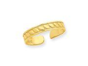 14K Yellow Gold Toe Ring