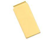 Gold plated Polished Hinged Money Clip