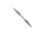 Surgical Steel Spike Barbell 14g 12mm Spike Bead 12mm