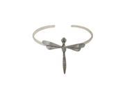 Silver Plated Dragonfly Armband