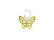 Dangling Butterfly Belly Button Clip Non Piercing