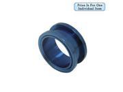 Large Gauge Anodized Titanium Ear Plug 5 8 Inch Dark Blue