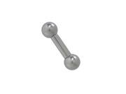 Straight Surgical Steel Barbell 6 Gauge 1 2 Inch