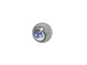 Replacement Bead Surgical Steel Threaded 5mm with Moon Star Logo