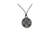 The Four Seasons Pendant Necklace with Blue Jewel