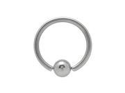 12 Gauge Surgical Steel Captive Bead Ring