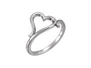 Heart Ring in Sterling Silver