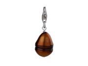 Sterling Silver Fresh Water Cultured Bronze Pearl Charm