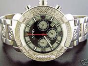 Aqua Master Large Round 20 Diamonds Stainless steel Watch