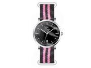 Sophie and Freda Nantucket Mother of Pearl Nylon Band Watch