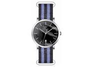 Sophie and Freda Nantucket Mother of Pearl Nylon Band Watch