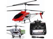 Syma S031G Jumbo Sized 3.5 Ch Metal Coaxial RC Radio Control Helicopter with Gyro Assorted Orange or Red