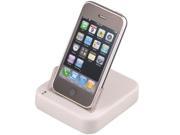 Apple iPhone 3GS Cradle Docking Station USB Sync Charge White