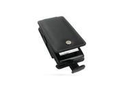 Motorola Droid Leather Flip Type Case Black