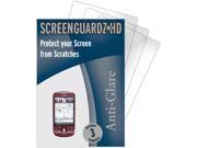 T Mobile MyTouch 3G Fender Edition ScreenGuardz HD Hard Anti Glare Screen Protectors Pack of 3