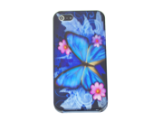 Apple iPhone 5 Crystal Hard Plastic Case Aurora Scape Wonderland Special Series Blue