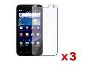 Fosmon Screen Protector for Samsung Captivate Glide SGH I927 3 pcs pack