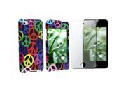 Fosmon Snap On Hard Protector Case Cover Screen Protector for iPod Touch 4th Generation