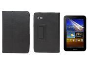 Fosmon Case with Stand Crystal Clear Screen Protectors for Samsung Galaxy Tab 7.0 Plus P6200