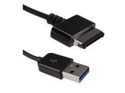 Fosmon Sync and Charge USB Data Cable for Asus Eee Pad Transformer TF300 Prime TF201 SL101 Slider TF101 PC tablet