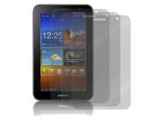 Fosmon Crystal Clear Screen Protector Shield for Samsung Galaxy Tab 7.0 Plus P6200 P6210 3 Pack