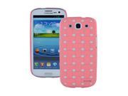 Fosmon Rubberized Checkered Weave Design Hard Protector Case Cover for Samsung Galaxy S3 SIII i9300