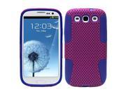 Fosmon Hybrid Mesh Protector Case Cover for Samsung Galaxy S III S3