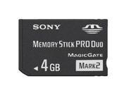 Sony 4GB Memory Stick Card PRO DUO