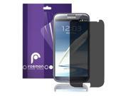 Fosmon 1 Pack Privacy Screen Protector Guard for Samsung Galaxy Note II 2 Clear