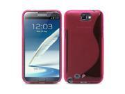 Fosmon DURA S Series TPU Case for Samsung Galaxy Note 2 II N7100 Pink