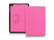 GreatShield VANTAGE Slim Series Folio Fabric Case for Apple iPad Mini Pink