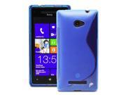 Fosmon DURA S Series TPU Case for HTC Windows Phone 8X Zenith Light Blue