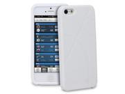 GreatShield GUARDIAN Series TPU Grip Case for Apple iPhone 5 5S White
