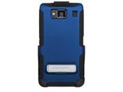 Seidio ACTIVE Case with Metal KickStand and Holster Combo for Motorola Droid Razr Maxx HD Blue Royal