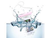 GreatShield MARINER 100% WaterProof IP68 Certified Case Pouch for Apple iPhone 5 5S 5C 4 4S Pink