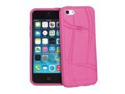 Fosmon HYBO KNIT Series Flexible SLIM Fit TPU Case for Apple iPhone 5C Pink