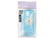 Fosmon GEM Series 3d Bling Flower Design Case Cover for Samsung Galaxy S4 Active I9295 SGH I537