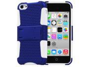 Fosmon Mesh SD Design PC Silicone Hybrid Kickstand Case for Apple iPhone 5C