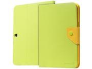 Fosmon OPUS MIX Series Leather Folio Stand Case with Sleep Wake Function for Samsung Galaxy Tab 3 10.1 Tablet