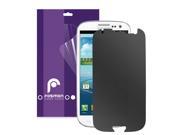 Fosmon Privacy Screen Protector Shield for the Samsung Galaxy S3 S III 1 Pack