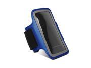 Fosmon Apple iPhone 5 5S 5C FORCE Series Sport Fitness Gym Jogging Sweat Resistant Neoprene with Adjustable Strap Armband Blue