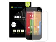 GreatShield DUEL Mark II Anti Glare Matte Screen Protector with Lifetime Replacement Warranty for Motorola Moto G 3 Pack Retail Packaging