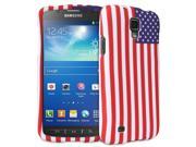 Fosmon MATT Series United States US American Flag Design Case for Samsung Galaxy S4 Active I9295 SGH I537 U.S.A United States of America Flag